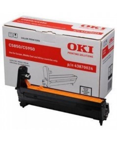 OKI 43870008 фотобарабан черный (оригинальный)