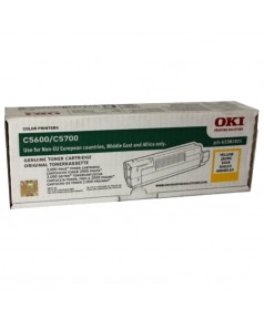 OKI 43381921 (43381905) тонер-картридж желтый (оригинальный)