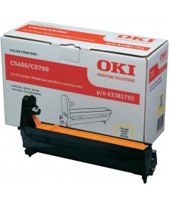 OKI 43381705 фотобарабан желтый (оригинальный)