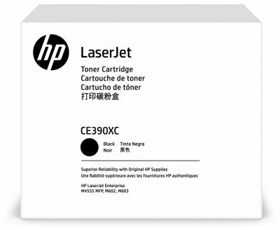 HP CE390XC картридж черный (оригинальный)