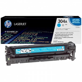 HP CC531A тонер-картридж голубой (оригинальный)