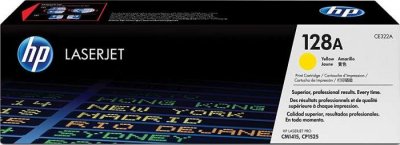 HP CE322A картридж желтый (оригинальный)