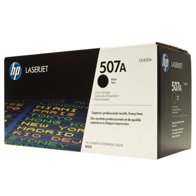 HP CE400A картридж черный (оригинальный)