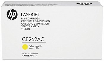 HP CE262AC картридж желтый (оригинальный)