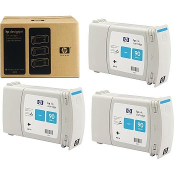 HP C5083A картридж голубой, тройная упаковка (оригинальный)