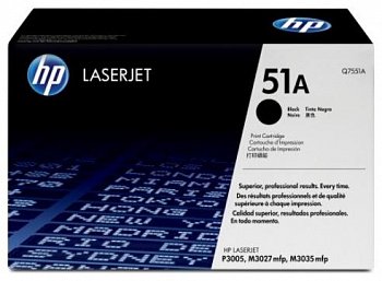 HP Q7551A картридж черный (оригинальный)