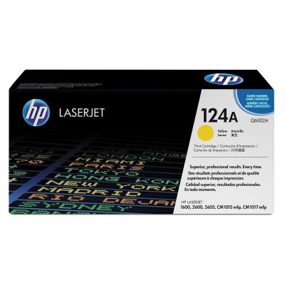 HP Q6002A картридж желтый (оригинальный)