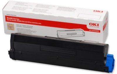 OKI 43502004 картридж черный (оригинальный)
