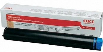 OKI 43640307 картридж черный (оригинальный)
