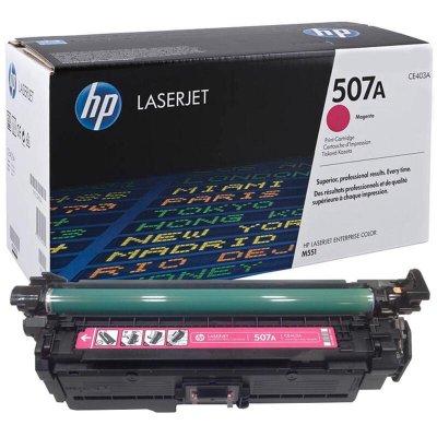 HP CE403A картридж пурпурный (оригинальный)
