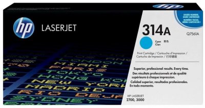 HP Q7561A картридж голубой (оригинальный)