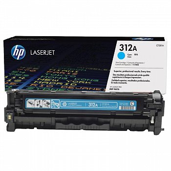 HP CF381A картридж голубой (оригинальный)