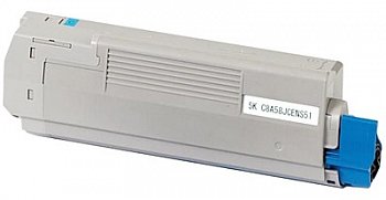 OKI 44643007 картридж голубой (оригинальный)