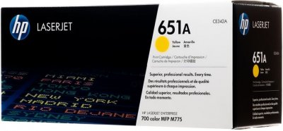 HP CE342A картридж желтый (оригинальный)