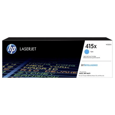 HP W2031X картридж голубой (оригинальный)