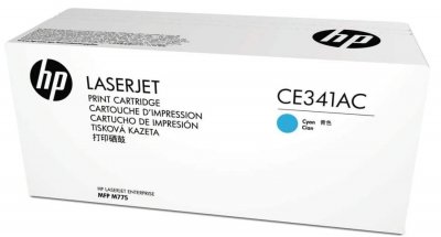 HP CE341AC картридж голубой (оригинальный)
